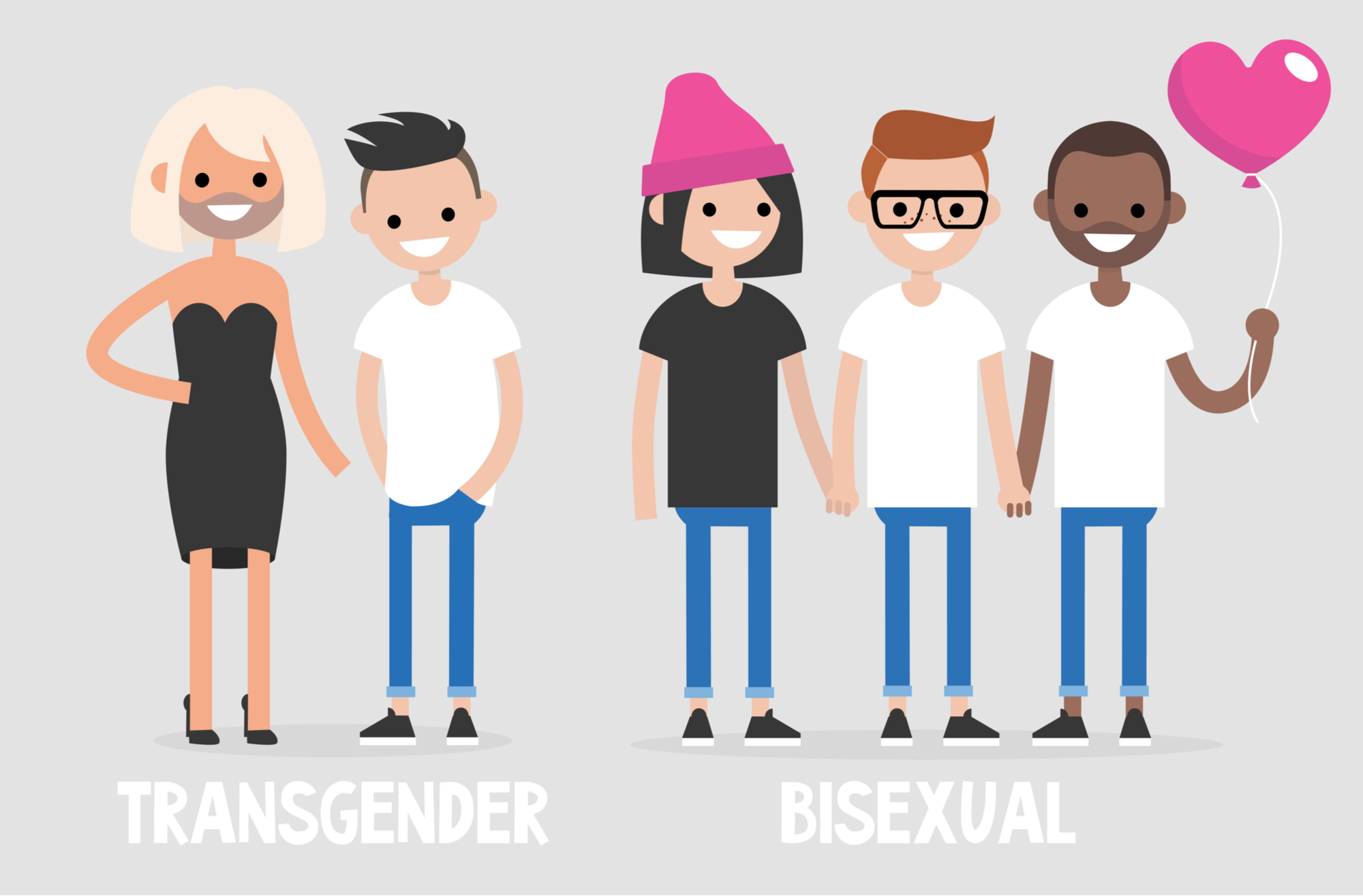 トランスセクシュアルとは？意味や診断項目、トランスジェンダーとの違いについて。